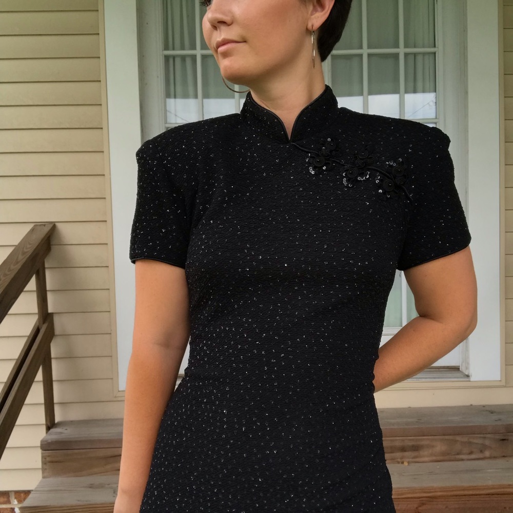 Stunning embellished vintage dress
